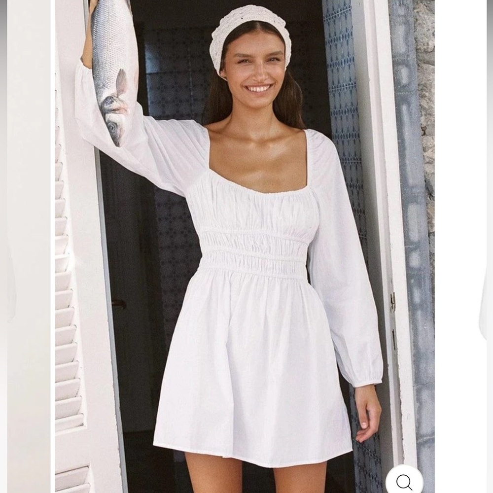 NWT Faithfull the Brand Paloma Mini Dress